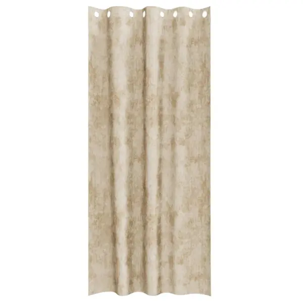 Pimendavad sametkardinad, 2 tk, kreem, 260 x 140 cm - 4