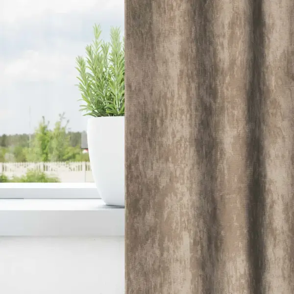 Valgust vähendavad sametkardinad, šampanjavärvi, 2 tk, 175 x 140 cm – 3