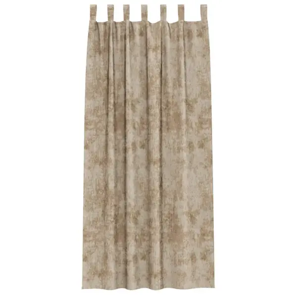 Pimendavad šampanjavärvi sametkardinad, 2 tk, 245 x 140 cm – 4