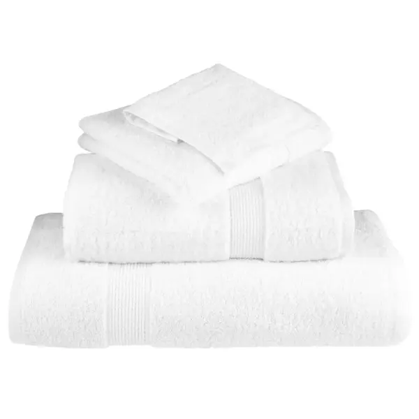 Saunalinade komplekt SOLUND, 2 tk, valge, 100 x 150 cm, 600 gsm – 4