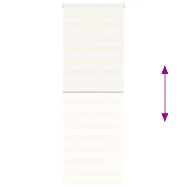 Sebra ruloo marmorbeež, 80 x 200 cm, 100% polüester, alumiiniumsiiniga – 5