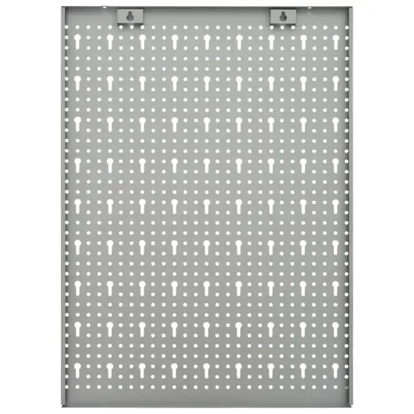 Seinale kinnitatav tööriistapaneel, 3 paneeli, hall teras, 120 x 58 cm – 5