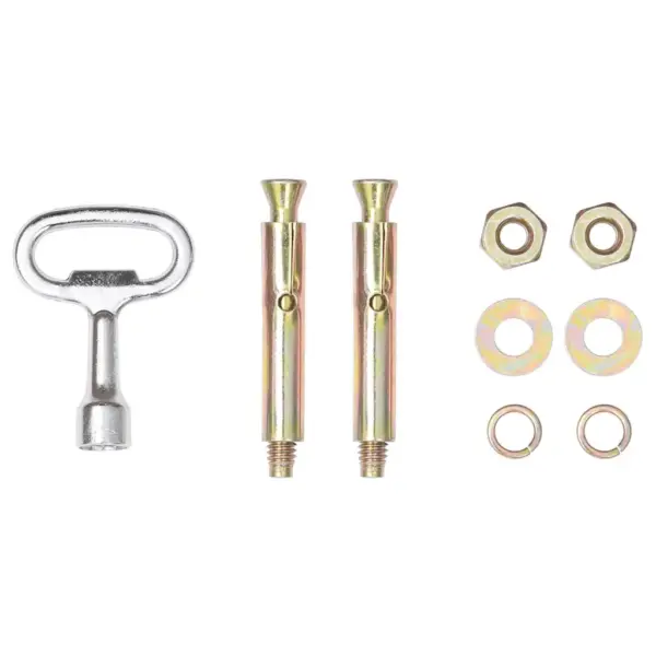 Seinale kinnitatav tuhatoos, roostevaba teras, hõbedane, 9 x 60 cm – 9