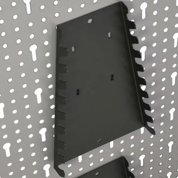 Seinale paigaldatav terasest tööriistapaneelide komplekt, 3 tk, hall, 40 x 58 cm - 4
