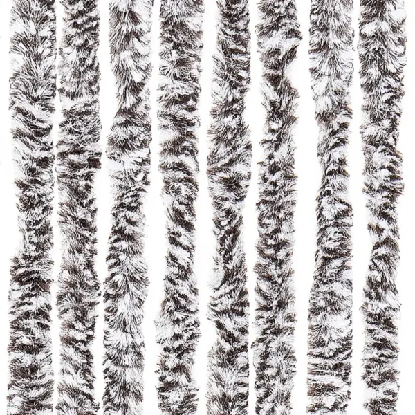 Šenillist putukakardin uksele, pruun ja beež, 100 x 200 cm – 5