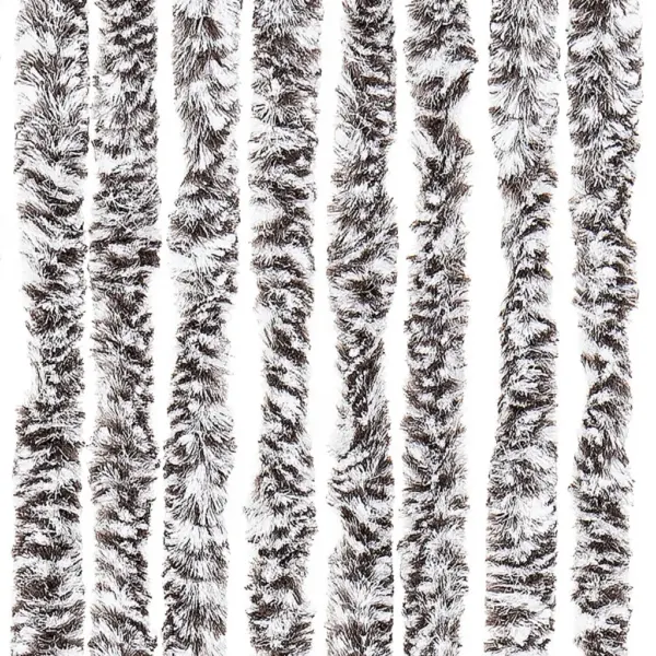 Ukse putukakardin šenillist, pruun ja beež, 100 x 230 cm – 5