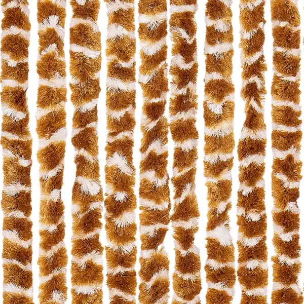 Šenillist putukakardin uksele, ooker ja kollane, 56 x 185 cm – 6