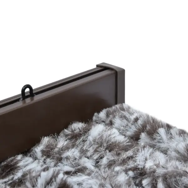 Šenillist putukakardin uksele, pruun ja beež, 56 x 185 cm – 4