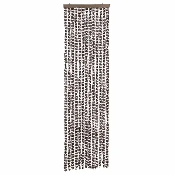 Šenillist putukakardin uksele, beež/pruun, 56 x 200 cm – 3