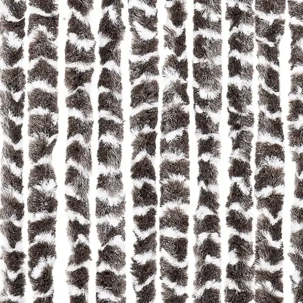 Šenillist putukakardin uksele, beež/pruun, 56 x 200 cm – 5