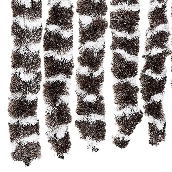 Šenillist putukakardin uksele, beež/pruun, 56 x 200 cm – 6