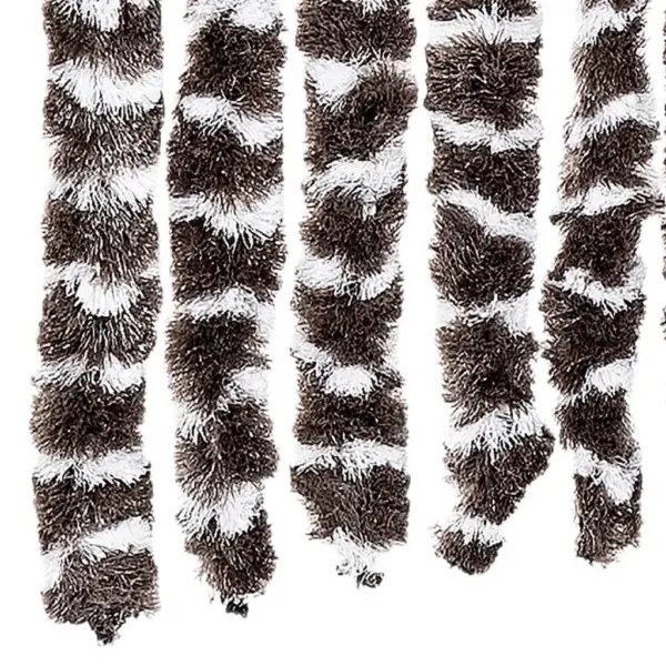 Šenillist putukakardin uksele, pruun-valge, 56 x 200 cm – 6