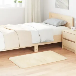 NAVARRA kõrge narmaga Shaggy vaip, kreemjasvalge, 60 x 100 cm