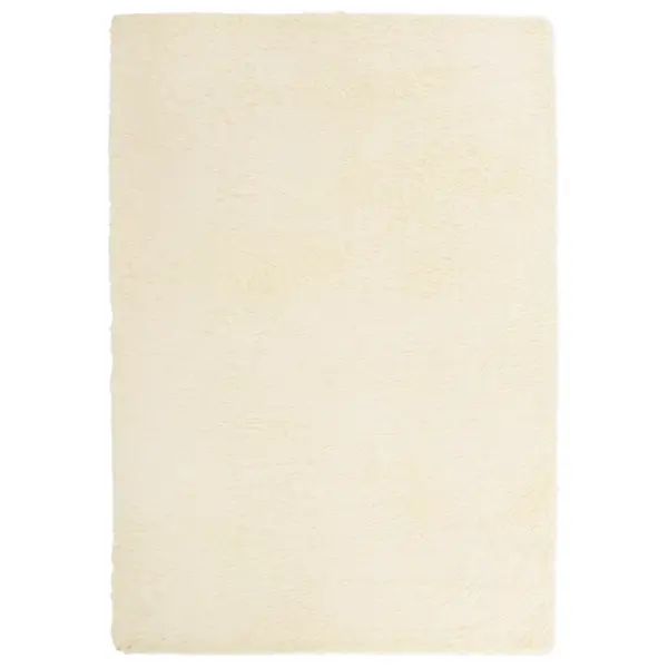 Kõrge narmaga shaggy vaip NAVARRA, kreemjasvalge, 160 x 230 cm – 2