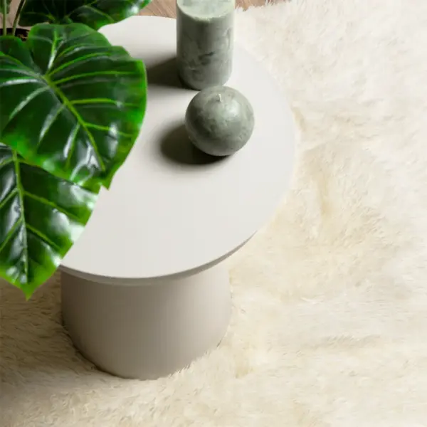 Kõrge narmaga shaggy vaip NAVARRA, kreemjasvalge, 160 x 230 cm – 8