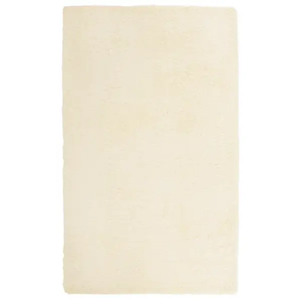 Kõrge narmaga Shaggy vaip NAVARRA, kreemjasvalge, 80 x 150 cm – 2