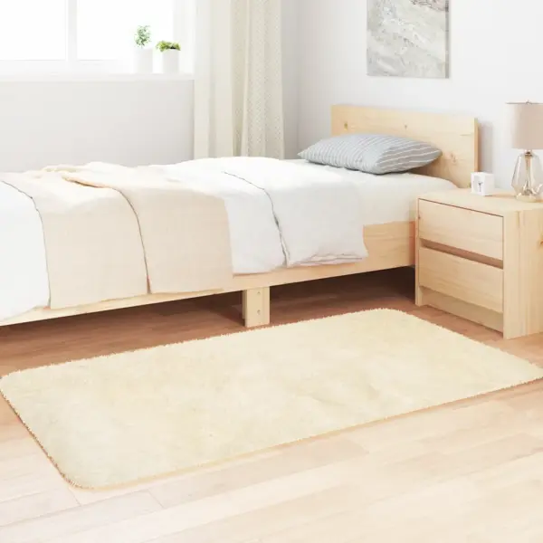 Kõrge narmaga Shaggy vaip NAVARRA, kreemjasvalge, 80 x 150 cm – 3