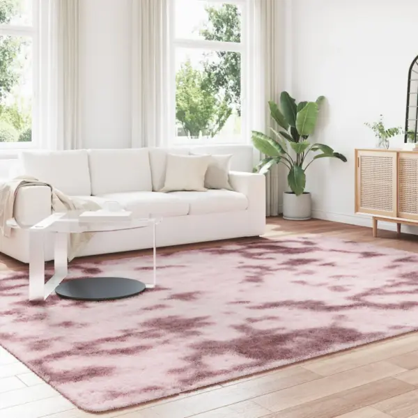 Kõrge narmaga shaggy vaip NAVARRA, tolmune roosa, 240 x 340 cm – 3