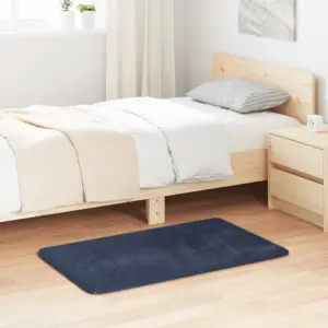 Kõrge narmaga shaggy vaip NAVARRA, tumesinine, 60 x 100 cm