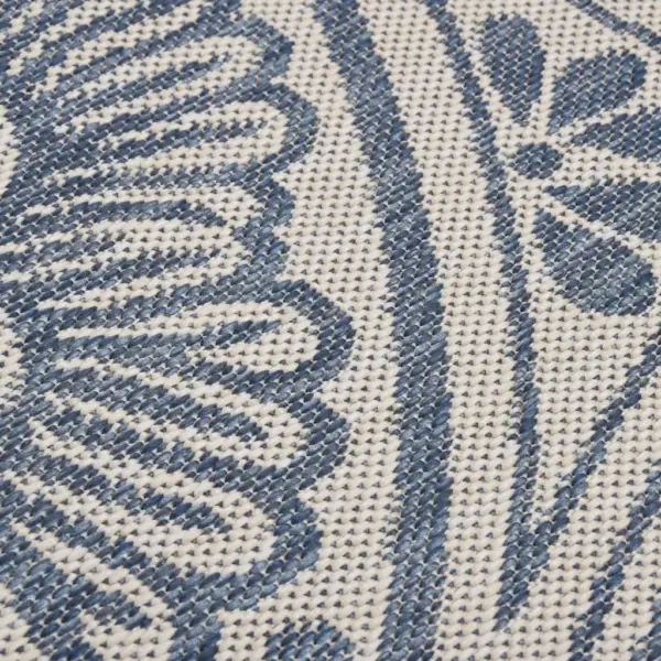 Silesidus õuevaip ilmastiku- ja UV-kindel, sinise mustriga, 200 x 280 cm – 5