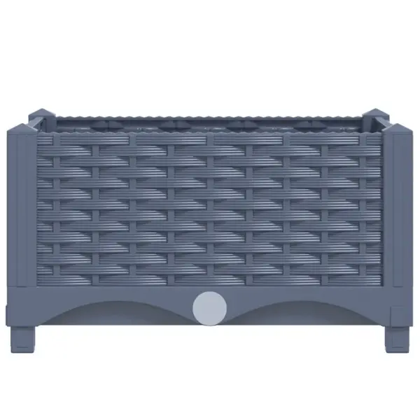 Sinakashall taimekast, polüpropüleen, 40 x 40 x 23 cm – 4