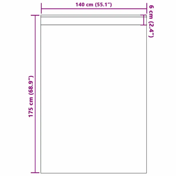 Pimendavad kardinad rõngastega, 2 tk, sinepikollane, 175 x 140 cm, polüester – 9