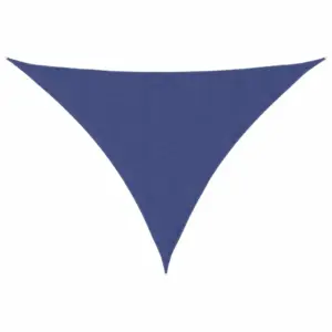 Veekindel kolmnurkne päikesepuri, sinine oxford-kangas, 3 x 3 x 4,24 m