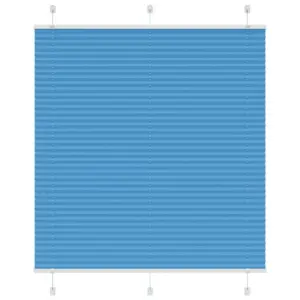 Plisseeritud ruloo privaatsuseks, sinine, 120 x 150 cm, kanga laius 119,4 cm