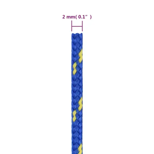 Polüpropüleenist paadiköis, sinine, 2 mm, 500 m rull – 6