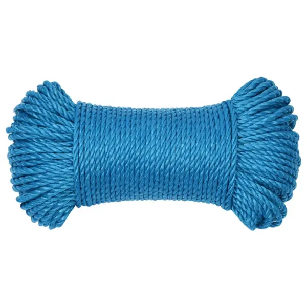 Punutud sinine töököis, polüpropüleen, 3 mm, 50 m – 3