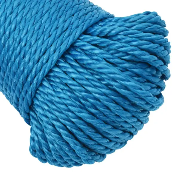 Punutud sinine töököis, polüpropüleen, 3 mm, 50 m – 5