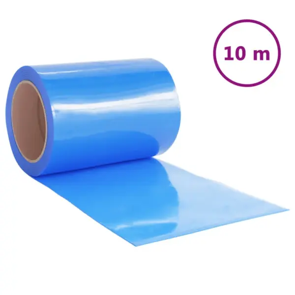 PVC uksekardin rull, sinine, 300 mm x 2,6 mm, 10 m – 2