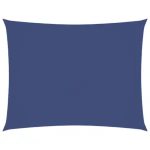 Ristkülikukujuline veekindel oxford-kangast päikesepuri, sinine, 3,5 x 5 m