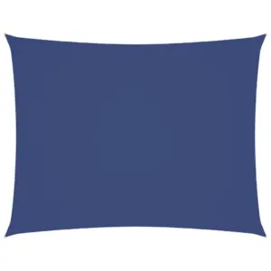 Sinine ristkülikukujuline päikesepuri, 6 x 8 m, oxford-kangas