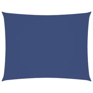 Veekindel ristkülikukujuline päikesepuri sinine, Oxford kangas, 3 x 6 m