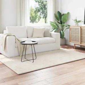 Libisemisvastane kreemjas ristkülikukujuline vaip Sirolo, polüester, 200 x 140 cm