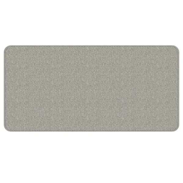 Sisalise välimusega esikumatt, platina, 50 x 100 cm – 3