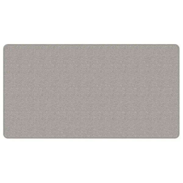 Sisalise välimusega vaipkate, platina, 80 x 150 cm – 3