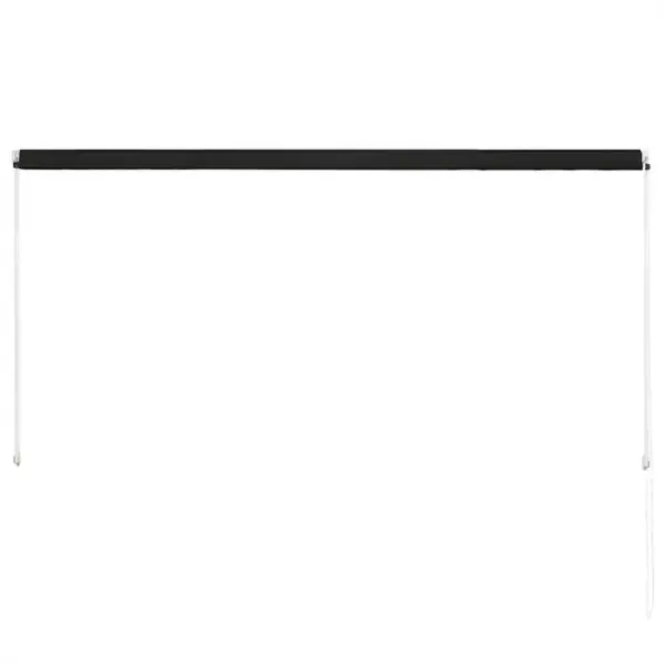 Sissetõmmatav varikatus antratsiithall, käsitsi juhitav, 250 x 150 cm – 5