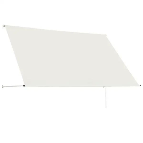 Sissetõmmatav varikatus akendele ja terrassile, kreemjasvalge, 250 x 150 cm – 4