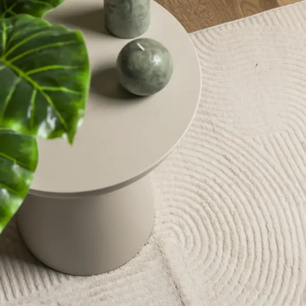 Skandinaavia stiilis lühikese karvaga vaip IZA, kreemjasvalge, 160 x 230 cm – 7