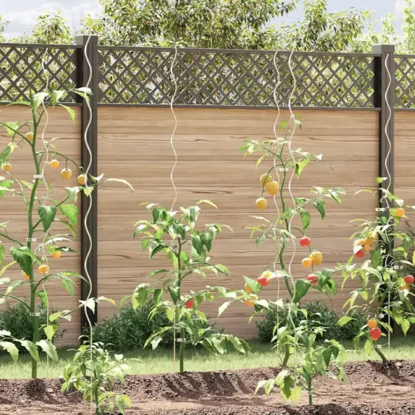 Spiraalsed taimetoed ronitaimedele, tsingitud teras, 170 cm, 50 tk – 3