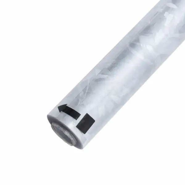 Staatiline aknakile lillemustriga, läbipaistev PVC, 90 x 500 cm – 6