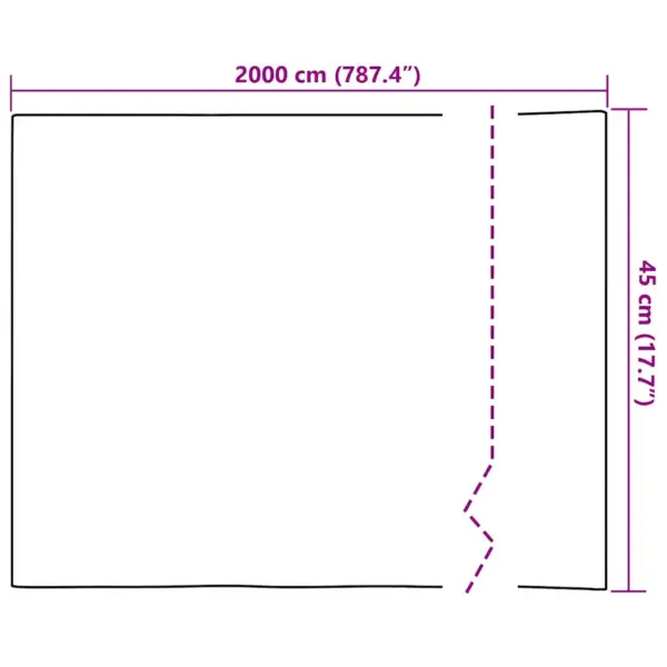 Staatiline matt aknakile privaatsuseks, läbipaistev PVC, 45 x 2000 cm – 8
