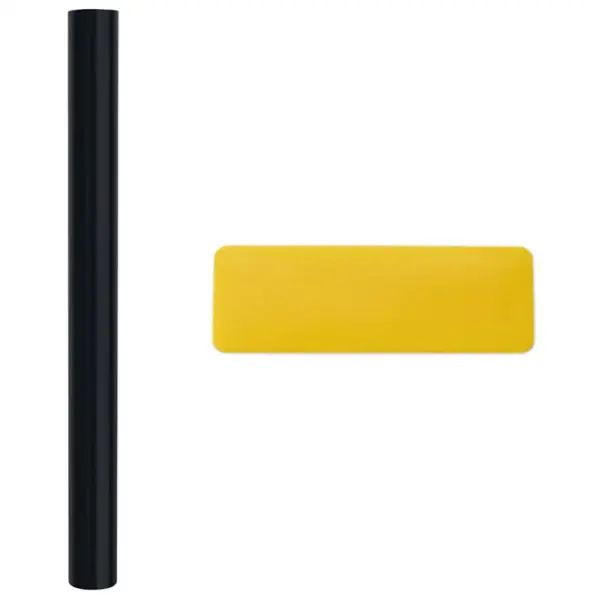 Matt staatiline aknakile privaatsuseks, PVC, 90 x 500 cm – 8