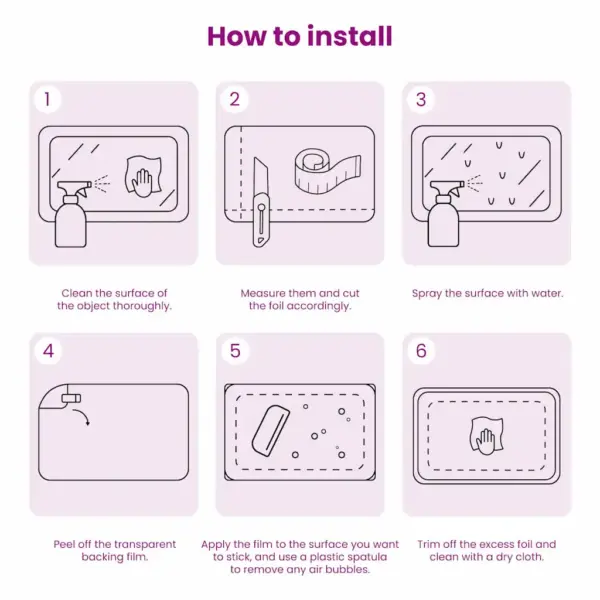 Staatiline matt aknakile privaatsuseks, jäähall PVC, 45 x 2000 cm – 10