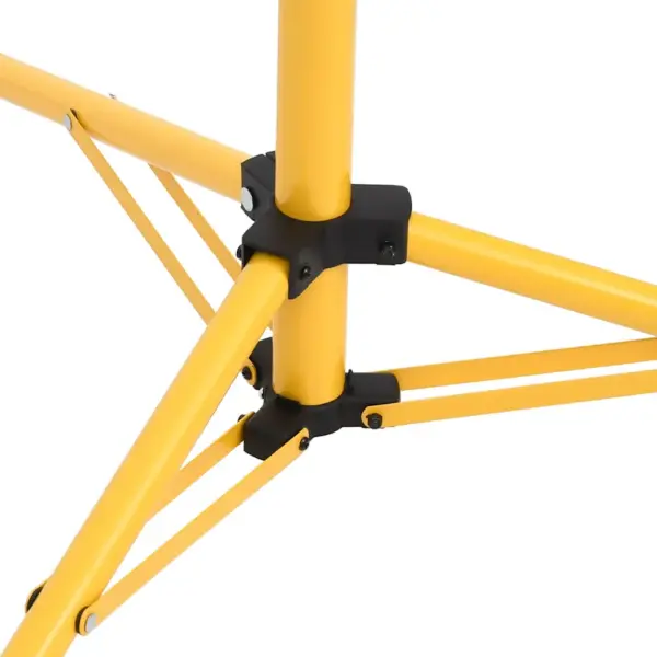 Statiiviga LED tööprožektor 2 x 20 W, külm valge, must/kollane – 7