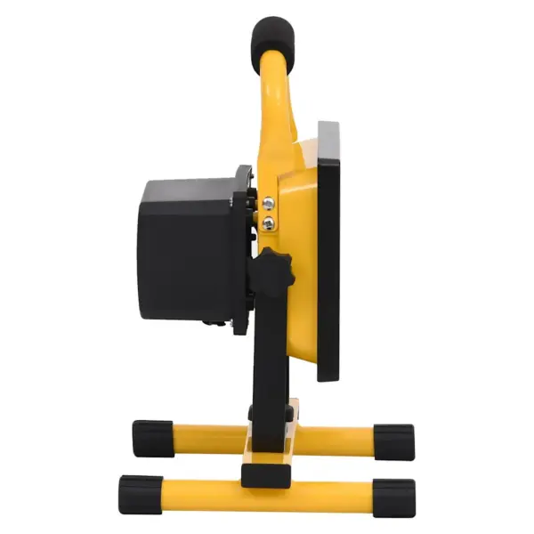 Taaslaetav LED-prožektor käepidemega, 30 W, 1500 lm, külm valge, must-kollane – 6