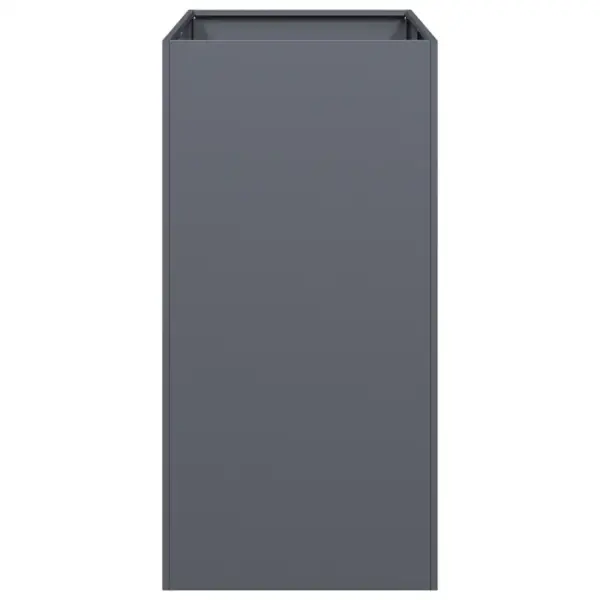 Kõrge taimekast antratsiithall, külmvaltsitud teras, avatud põhjaga, 40 x 80 x 80 cm – 4