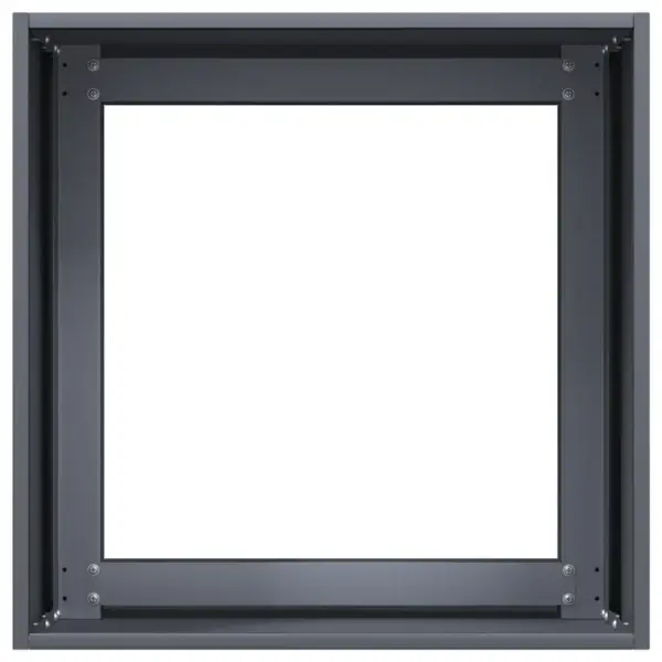 Taimekast avatud põhjaga, antratsiithall külmvaltsitud teras, 40 x 40 x 40 cm – 5